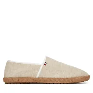 Espadryle męskie - Espadryle Tommy Hilfiger Hilfiger Chambray Espadrille FM0FM05391 Écru - miniaturka - grafika 1
