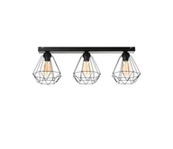 Lampy sufitowe - Żyrandol natynkowy DIAMENT MINI 3xE27/60W/230V - miniaturka - grafika 1