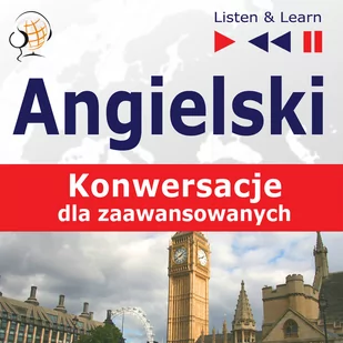 Angielski na mp3. Konwersacje dla zaawansowanych - Audiobooki do nauki języków - miniaturka - grafika 1