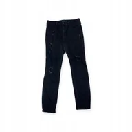 Spodnie damskie - Spodnie jeansowe czarne damskie HOLLISTER 30/30 - miniaturka - grafika 1