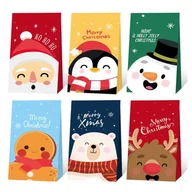 Biżuteria - akcesoria - Torebka OZDOBNA, Zestaw 6 sztuk PREZENTOWA 24 x 13 x 8 cm KSN105 - miniaturka - grafika 1