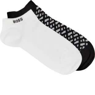 BOSS BLACK Skarpety/stopki 2-pack - Skarpetki męskie - miniaturka - grafika 1