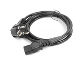 Kable miedziane - Gembird KABEL ZASILAJĄCY STRAIGHT 1.8M. (PC-186) - miniaturka - grafika 1