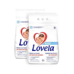 Proszek do prania LOVELA Baby Kolor 2 x 4.1 kg - Środki do prania - miniaturka - grafika 1