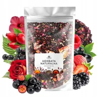 Herbata - Herbata owocowa LEŚNY DZBAN hibiskus maliny truskawki czarny bez tea 1kg - miniaturka - grafika 1
