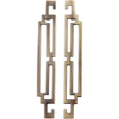 Zawiasy, okucia i inne akcesoria - Uchwyty meblowe (179 mm, brąz), zabytkowe uchwyty do szafek, komód, szuflad kuchennych, gałki, okucia meblowe - miniaturka - grafika 1