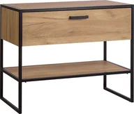 Szafki łazienkowe - Elior Szafka łazienkowa pod umywalkę dąb craft - Havana 3X 90 cm - miniaturka - grafika 1