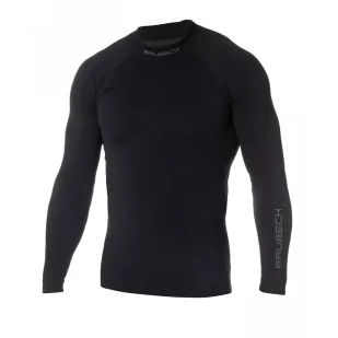 Longsleeve Termoaktywny Męski Brubeck Bielizna EXTREME THERMO - Czarny - Odzież taktyczna i umundurowanie - miniaturka - grafika 1