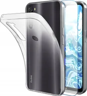 Etui i futerały do telefonów - Hello Case Etui Do Xiaomi Redmi Note 8T Przezroczyste, Silikonowe, Ochronne Szkło - miniaturka - grafika 1