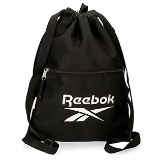 Torebki damskie - Reebok Boston Bagaż, Torba kurierska Dzieci, czarny, Mochila Saco Con Cremallera, Plecak z zamkiem błyskawicznym - grafika 1