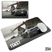 Podkładki pod mysz - PODKŁADKA POD MYSZKĘ MYSZ WZORY DO WYBORU - FERRARI SUPER AUTA 29x36cm - miniaturka - grafika 1