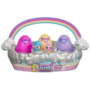 Hatchimals Alive! Wiosenny koszyk z figurkami i jajkami - Figurki dla dzieci - miniaturka - grafika 1