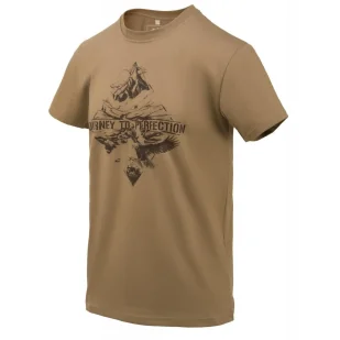 T-Shirt Helikon-Tex (Mountain Stream) - U.S. Brown - Odzież taktyczna i umundurowanie - miniaturka - grafika 1