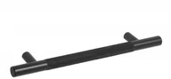 Meble modułowe i akcesoria - Uchwyt meblowy INDUSTRIAL czarny 160mm (UREINBL160) - miniaturka - grafika 1