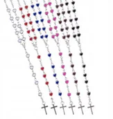 Różańce - Różaniec dziesiątek różańca naszyjnik Metallo - miniaturka - grafika 1