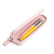 Zestawy piśmiennicze - Zestaw prezentowy długopis Parker Jotter Originals Pudrowy Róż i Żółty z różowym etui - miniaturka - grafika 1