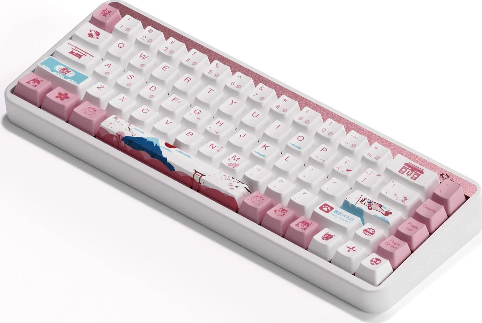 Akko AKKO JIN 01 Tokio Gaming-Tastatur - 65%, Rosewood-Switches, ANSI 6925758630726