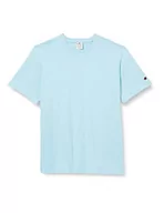 Koszulki męskie - Champion Męski T-shirt Rochester 1919 z logo C, Crewneck S-s, jasnoniebieski (Prb), XL, jasnoniebieski (Prb), XL - miniaturka - grafika 1