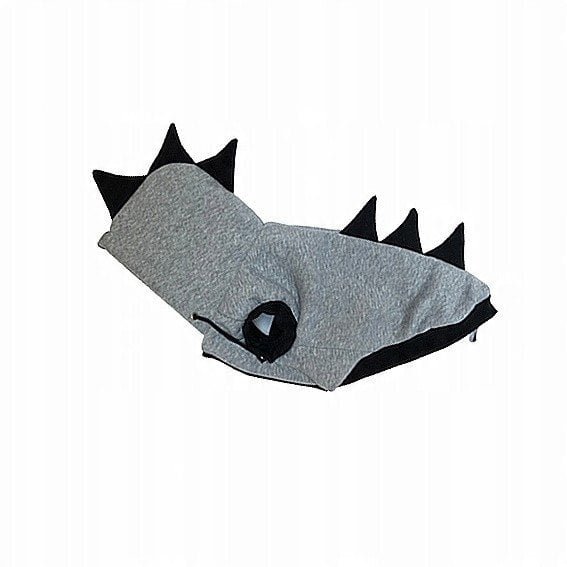 LAB PCHEŁKA-BLUZA T-REX POPIEL