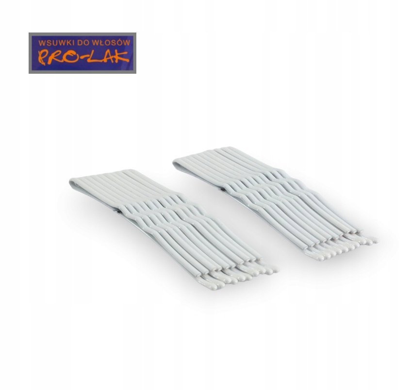 Wsuwki do włosów Zwykłe Białe Metalowe