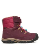 Buty dla dziewczynek - Keen Śniegowce Kanibou Waterproof 1031056 Czerwony - miniaturka - grafika 1