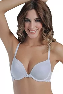Sassa Damski biustonosz push-up 29029, biały (biały 100), 90C - Biustonosze - miniaturka - grafika 1