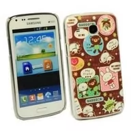 Etui i futerały do telefonów - Patterns Samsung Galaxy Core Plus Komiks Brązowy - miniaturka - grafika 1