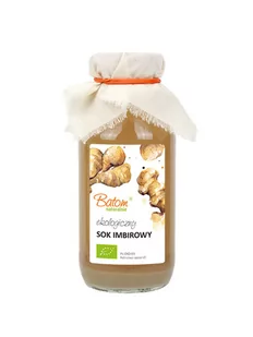BATOM SOK IMBIROWY BIO 330 ml - - Soki i napoje niegazowane - miniaturka - grafika 1