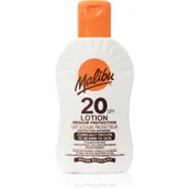 Balsamy i kremy do opalania - Lotion Malibu Sun SPF20 średnich ochrona przed słońcem 200 ML 2035749 - miniaturka - grafika 1