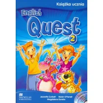 Macmillan English Quest 2 Książka ucznia + 2CD - Corbett Jeanette, O'Farrell Roisin, Magdalena Kondro - Podręczniki dla szkół podstawowych - miniaturka - grafika 1