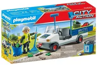 Klocki - Playmobil City Action 71433 Sprzątanie miasta samochodem elektrycznym - miniaturka - grafika 1