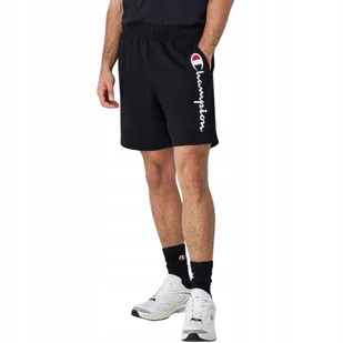 Spodenki męskie Champion czarne 220304 KK001 XL - Spodenki męskie - miniaturka - grafika 1