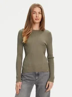 Swetry damskie - Guess Sweter W5YR08 Z0040 Zielony Regular Fit - miniaturka - grafika 1