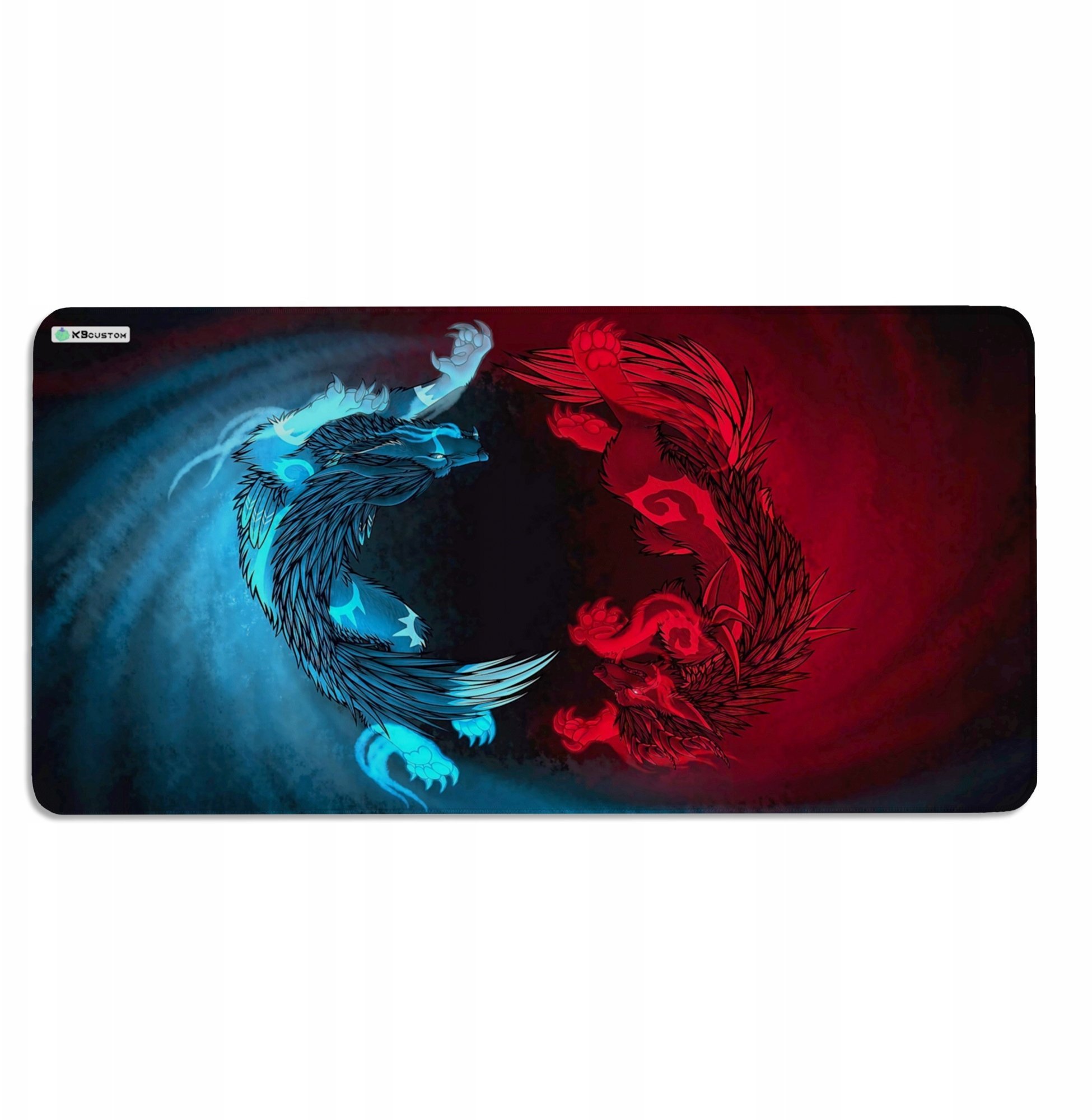 Podkładka KBcustom DUŻA PODKŁADKA MATA POD MYSZKĘ MYSZ 100x50 XXXL KBcustom Biurko Dragon 84