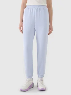 4F Spodnie damskie dresowe joggery z modalem 4FWSS25TTROF1010-34S Niebieski Roz. XXL - Spodnie damskie - miniaturka - grafika 1