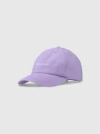 Czapki dla dzieci - 4F Czapka z daszkiem strapback dziecięca - fioletowa Uniwersalny - miniaturka - grafika 1
