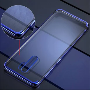 Clear Color case żelowy pokrowiec etui z metaliczną ramką Xiaomi Redmi Note 8 Pro czerwony - Etui i futerały do telefonów - miniaturka - grafika 19