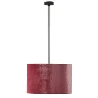 Lampy sufitowe - Żyrandol z szerokim różowo-złotym abażurem TK 6164 z serii TERCINO - miniaturka - grafika 1