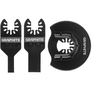 GRAPHITE Zestaw brzeszczotów do metalu, 3 szt. TOP-56H072 - Brzeszczoty - miniaturka - grafika 1