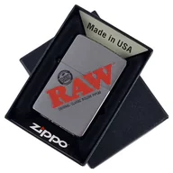 Trafika - Zapalniczka Zippo Raw Silver Benzynowa - miniaturka - grafika 1