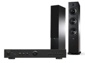 Zestawy stereo - Rotel A11 MkII (czarny) + Tesi 6 (czarny) - miniaturka - grafika 1