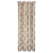 Zasłony - Zasłona 140 x 250 Dekoracyjna Przel Gloria Beż+Sz - miniaturka - grafika 1