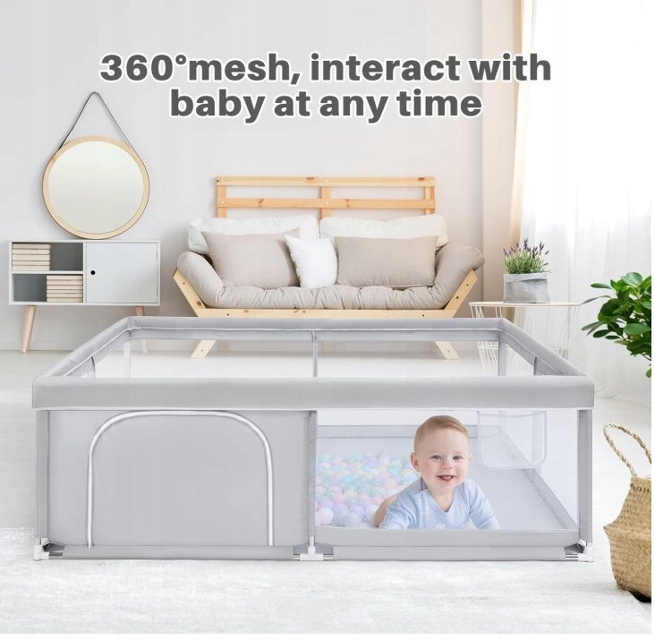 Kojec dla dzieci Suchy basen Plac zabaw 160x200 cm