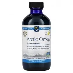 NORDIC NATURALS Arctic Omega 3 Lemon 237 ml - Witaminy i minerały - miniaturka - grafika 1