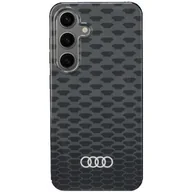 Etui i futerały do telefonów - Audi IML Pattern MagSafe Case S24 S921 czarny/black hardcase AU-IMLMS24-Q5/D3-BK - miniaturka - grafika 1