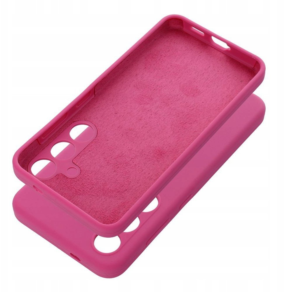 Futerał SILICONE 2mm do MOTOROLA G35 5G róż