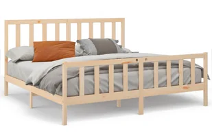 Małżeńskie łóżko z zagłówkiem K9-P95 - Łóżka - miniaturka - grafika 2