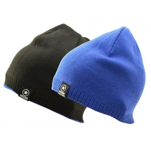Dwustronna Męska Zimowa Czapka Czarny/Niebieski L/XL REDSD ST-514F - Czapki damskie - miniaturka - grafika 1