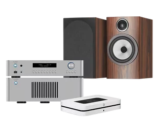 Rotel RC-1572 MkII + RB-1582 MkII + Node + 706 S3 - Zestawy stereo - miniaturka - grafika 1