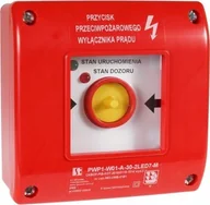 Sprzęt przeciwpożarowy - spamel Ręczny przycisk uruchamiania PWP1 2LED z młoteczkiem PWP1-W01-A-01-2LED7M PWP1-W01-A-01-2LED7M - miniaturka - grafika 1